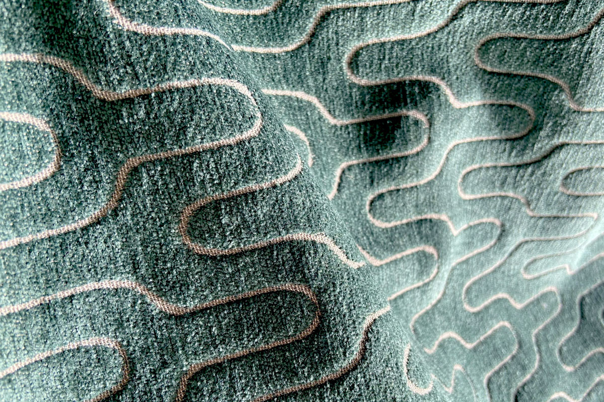 Jacquard MANDACARU Verde Escuro