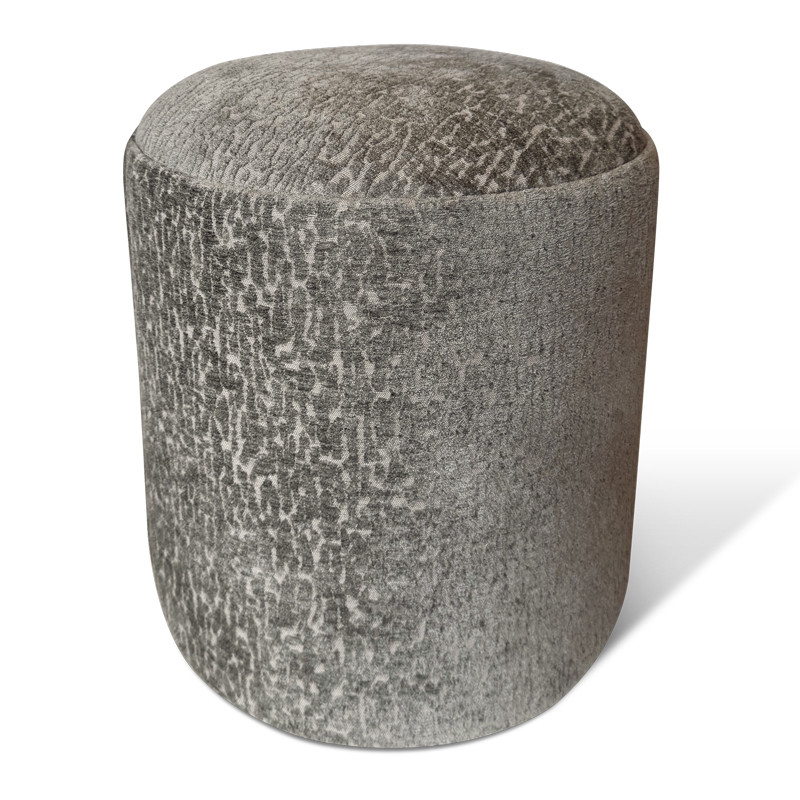 Pufe REDONDO - jacquard Cabreúva