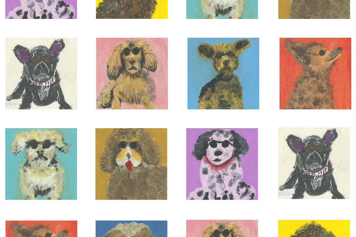 Papel de Parede CACHORRINHOS