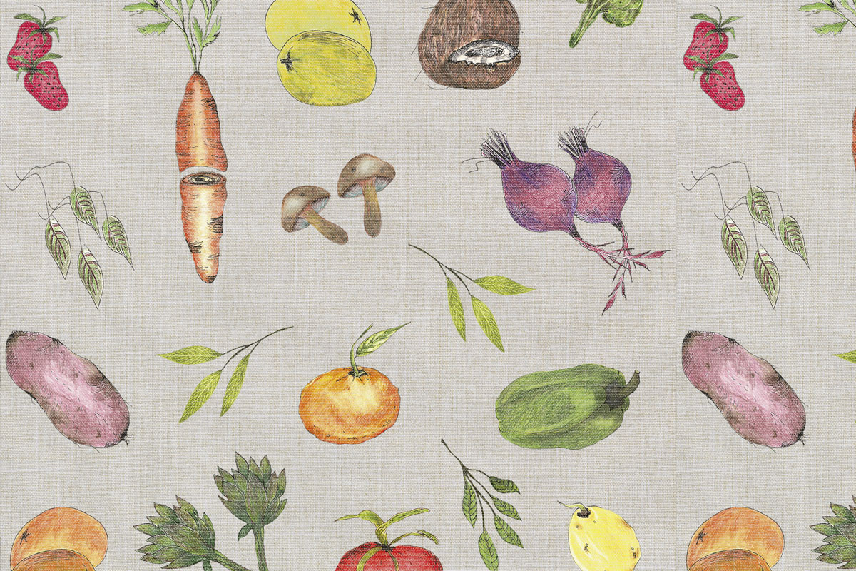 Papel de Parede LEGUMES - Multicor