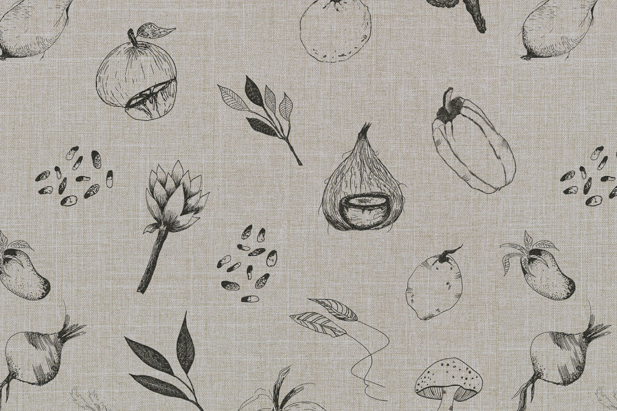 Papel de Parede LEGUMES - PeB