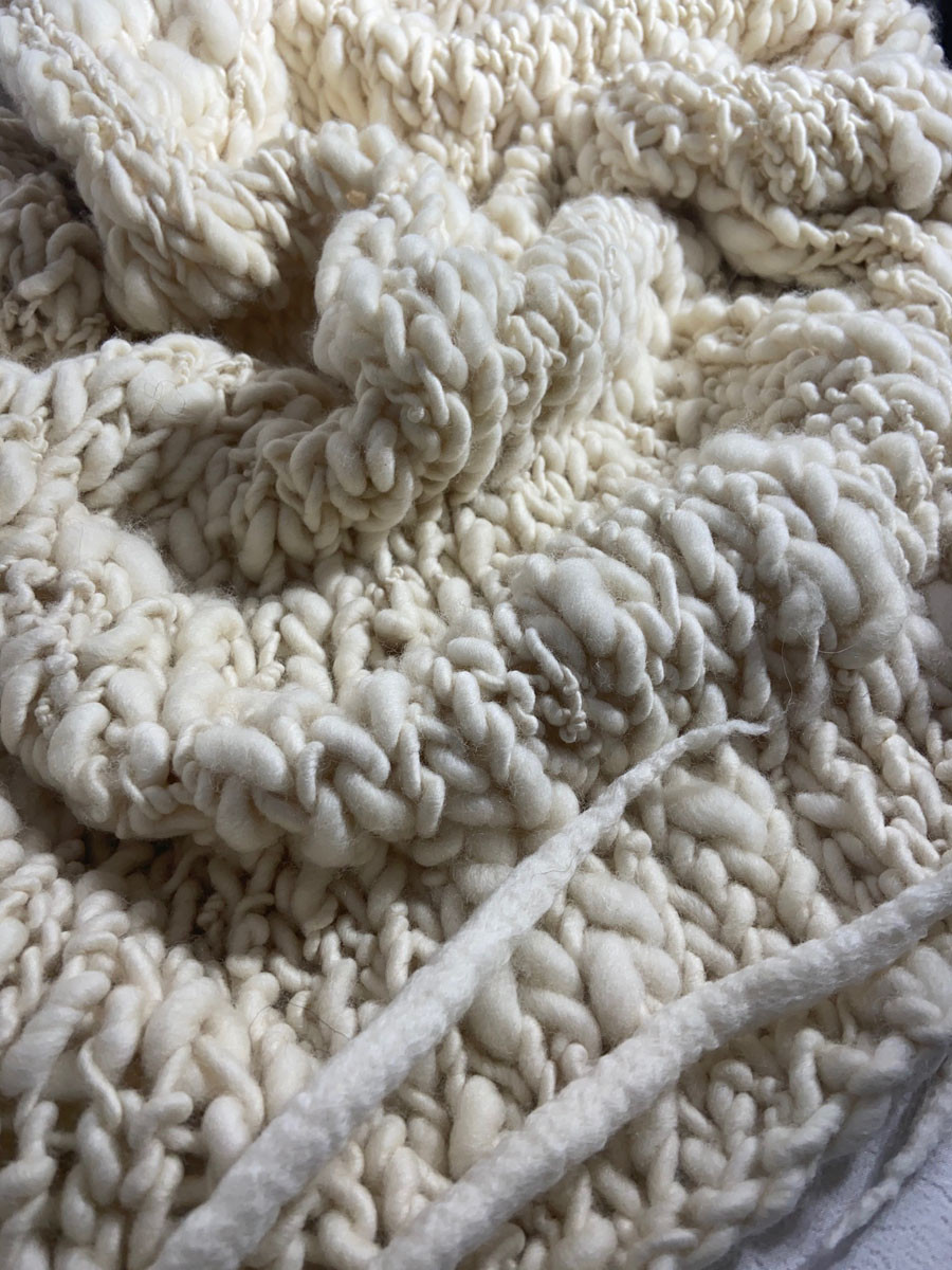 Manta CELTA cru 1,60 x 1,00