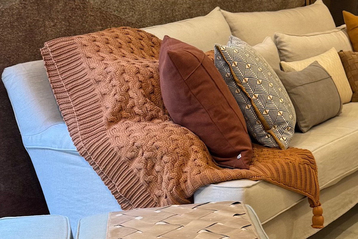 Peseira tricot IÇA pompom