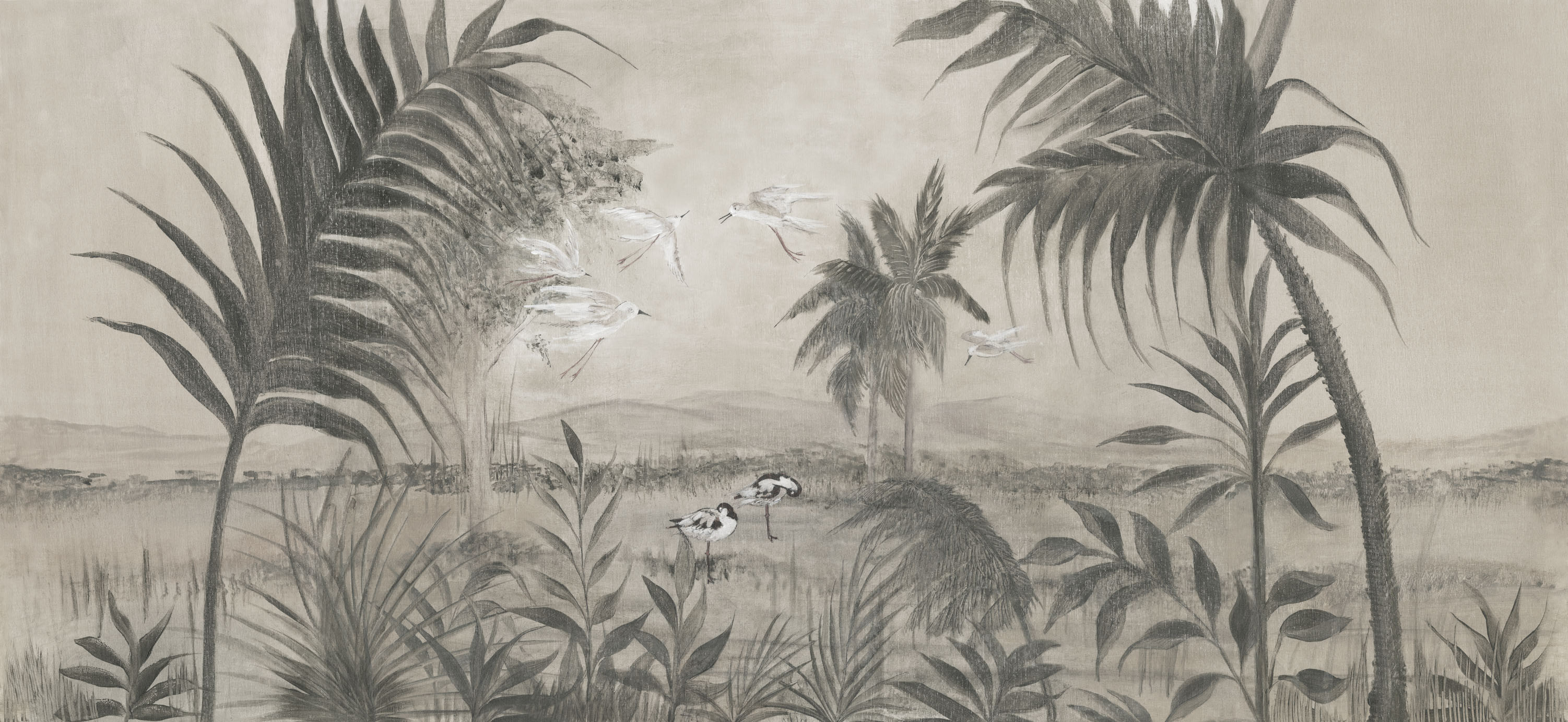 Painel de Parede ANTIQUE Sépia