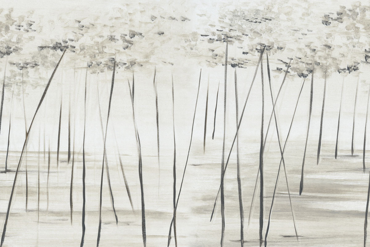 Painel de Parede Paisagem em OFF WHITE