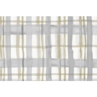 Papel de Parede Xadrez - Bege e Cinza