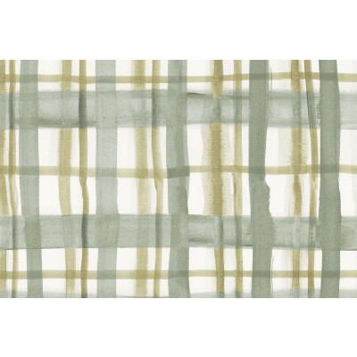 Papel de Parede Xadrez - Verde e Amarelo