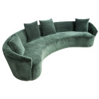 Sofá Gaudí com tecido BR-008/006 cor 836